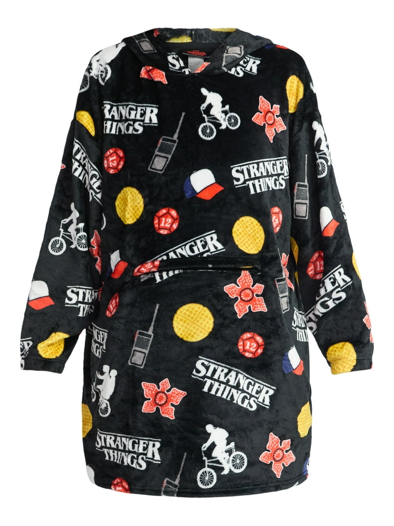 Netflix Stranger Things Plush Hooded Lounger, Women's and Women's