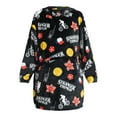 thumbnail image 5 of Netflix Stranger Things Plush Hooded Lounger, Women's and Women's Plus, 5 of 5