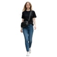 thumbnail image 4 of Bolsa crossbody marca Luxo Brand modelo UNIBELLA, color negro material Nylon metalizado, 4 of 5