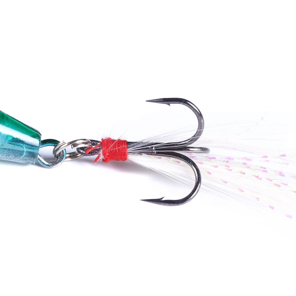 HENGJIA Fishing Lures Large Hard Bait Minnow VIB Lure with Treble Hook Life-Like Swimbait Fishing Bait Popper Crankbait Sinking Lure for Trout Bass Walleye Redfish