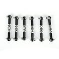 thumbnail image 2 of Tie Rod Set, Adjustable Servo Links Tie Rod 47mm Accessories Servos Link, Servo Links Tie Rod Set RC Car Accessories For RC Car 1/10 Buggy Tourning Car Black, 2 of 8