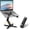 Black, variant on 360 °   Rotating Foldable Metal Laptop Stand for Desk, Portable Riser Holder Fits All MacBooks and Laptops Up to 16 Inches