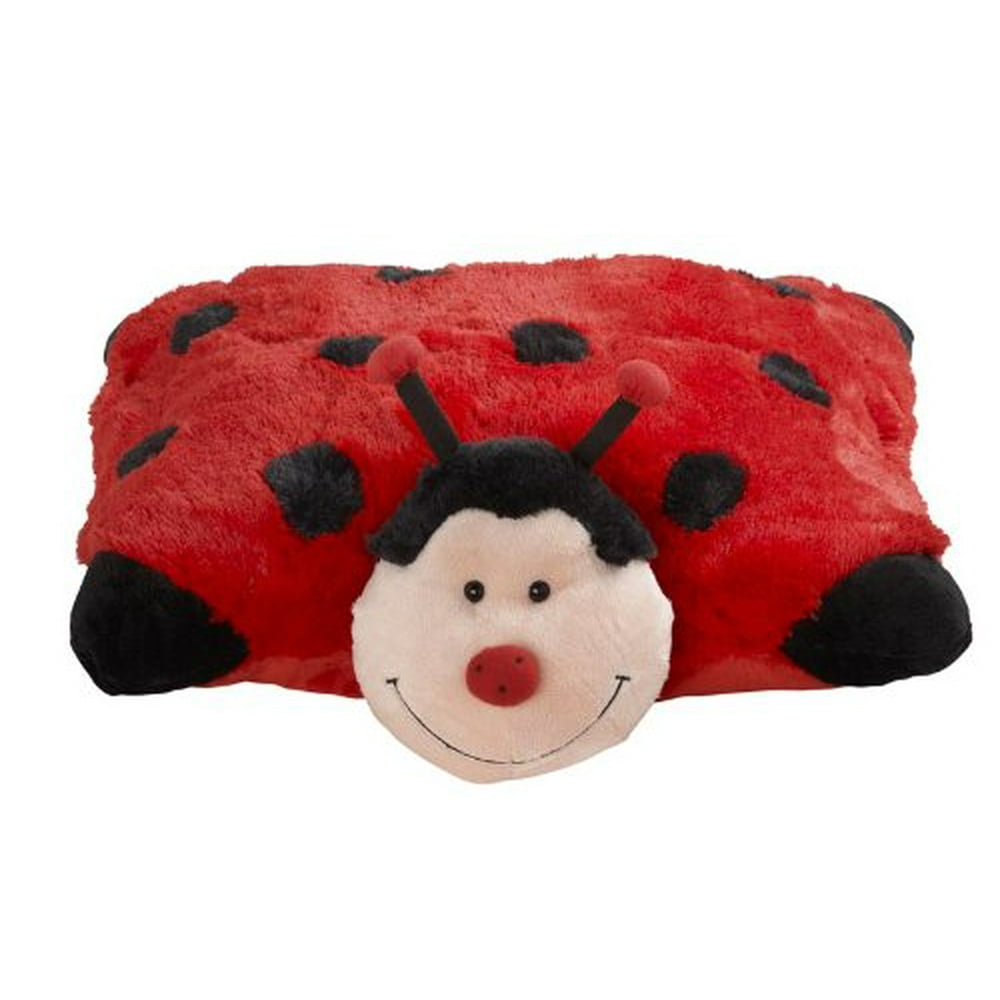 My Pillow Pets Cute Miss Lady Bug 18 Great for Travel & Extra Snuggly