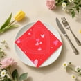 thumbnail image 4 of Fmbmuo Valentine's Day Printed Napkins - Multi-Use Disposable Napkins for Kitchen, Party & Dinner - Decorative Tissue Napkins as Fun Gift for Guests, 4 of 6