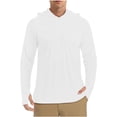 thumbnail image 2 of WAENQINLA Mesh Sun Shirts for Men UV Protection Fishing Hoodie Shirt with Thumb Holes Summer Breathable Long Sleeve Tops for Outdoor S-2XL, 2 of 9