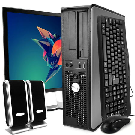 Dell Optiplex 780 Desktop Intel Core 2 Duo 3.0GHz 4GB RAM 250GB HDD DVD-ROM Windows 10 Home 19'' Display Keyboard Mouse Speaker (Best Dell Keyboard And Mouse)