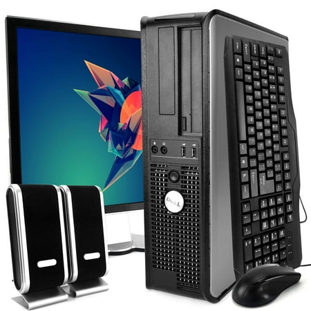 Dell Optiplex 780 Desktop Intel Core 2 Duo 3.0GHz 4GB RAM 250GB HDD DVD-ROM Windows 10 Home 19'' Display Keyboard Mouse Speaker