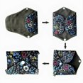 thumbnail image 5 of Yirtree 3PCS Reusable Menstrual Pads Washable Sanitary Pads for Women, Bamboo Charcoal Fiber Waterproof Menstrual Pad Women Sanitary Washable Reusable, 5 of 7