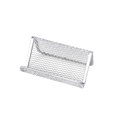 thumbnail image 1 of Metal Desk Organizer - Business Card Holder & Phone Stand, 1 of 6