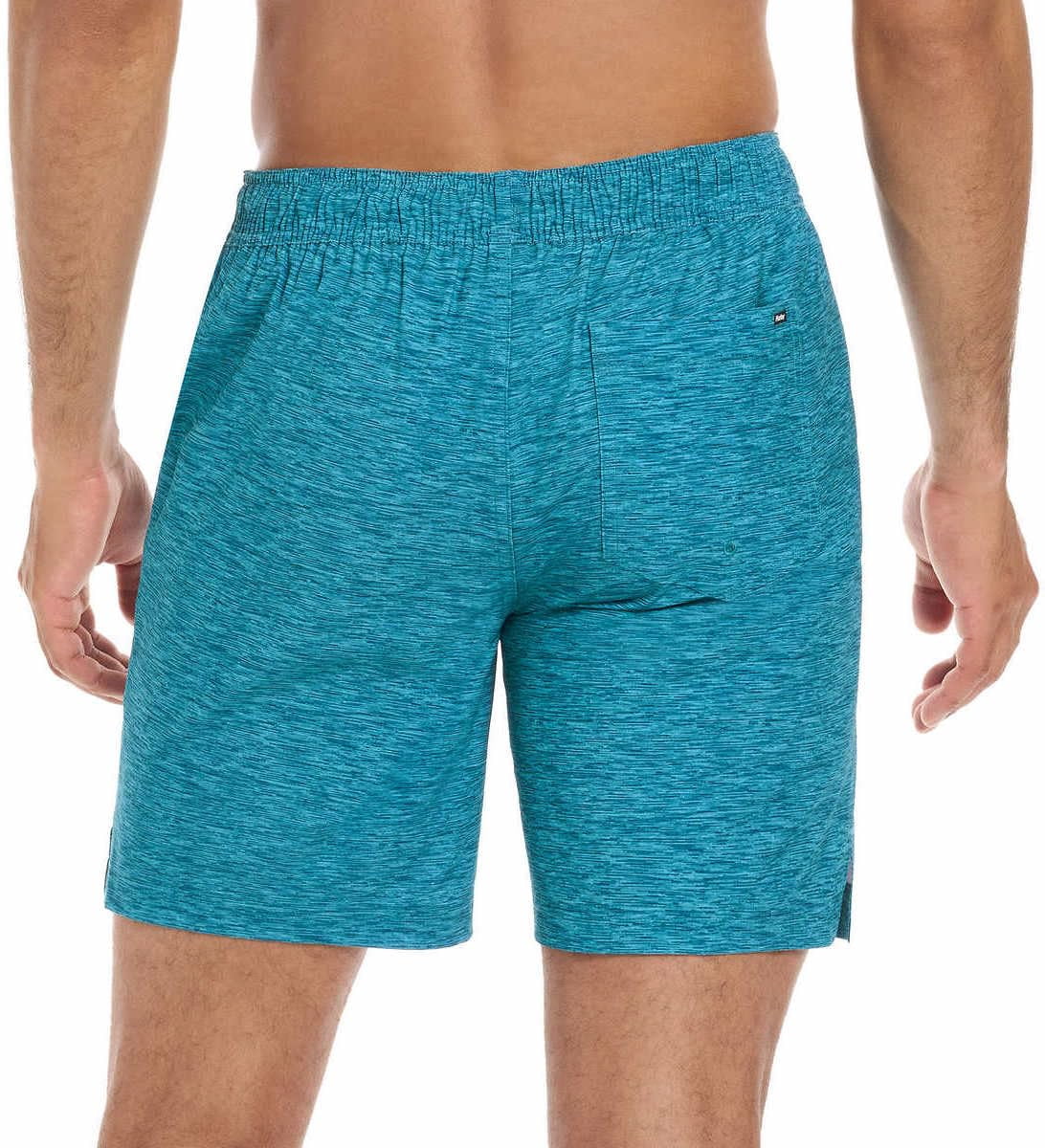 Hurley Mens Lightweight Volley Swim Short Trunk (US, Alpha, X-Large, Regular, Regular, Green/Grey)