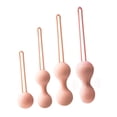 thumbnail image 2 of 4 Uds. Bolas Kegel para mujer, fortalecimiento del suelo pélvico, Control de la vejiga, pelota de ejercicio Kegal recargable, Color de piel, 2 of 8