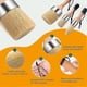 thumbnail image 3 of 3 Pack Chalk Paint Brush, Wax Paint Brush, Chalk Paint Brushes For Wood, Round Paint Brushes For Pa Banmo, 3 of 5