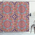 thumbnail image 1 of Ambesonne Purple Mandala Shower Curtain, Hippie, 69"Wx84"L, Multicolor, 1 of 3