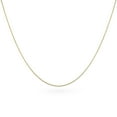 thumbnail image 2 of Bling Jewelry Womens Fine 14K Gold Rose Gold Plated Sterling Silver Chain Necklace 16-18 Inch Length, 2 of 5