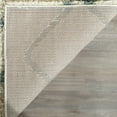 thumbnail image 4 of SAFAVIEH Layla Geometric Plush Shag Runner Rug, Ivory/Seafoam, 2'3" x 8', 4 of 6