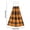 Orange Scottish Tartan, variant on Haosy 2 Pack Kitchen Wash Cloths with Hanging Loops Absorbent Absorbent Quick Drying Hand Towels, Navy Blue Burgundy Houndstooth