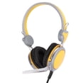 thumbnail image 4 of Yajisi Auriculares Gaming Con Cancelación De Ruido Estéreo Ergonómicos Con Micrófono Para PC Amarillo (19 cm / 7.48 inches), 4 of 5