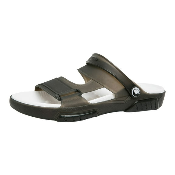 Jelly Beach Slip on Sandals for Men 2025 Summer Wide Orthopedic Walking Water Shoes Convertible Swim Slippers