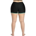 thumbnail image 7 of Women's Plus Size Swim Shorts Swim Bottom Solid Beach Swim Board Shorts, 7 of 7