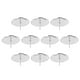 thumbnail image 3 of 10 candelabros de metal, sencillos, redondos, para el hogar, 3 of 6