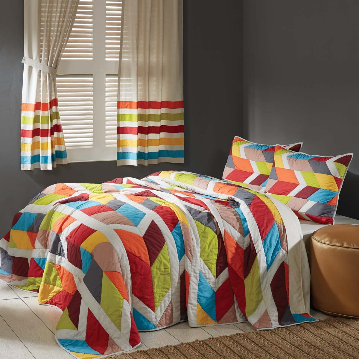 Light Natural White Bohemian Bedding Rowan Cotton Linen Blend Pre