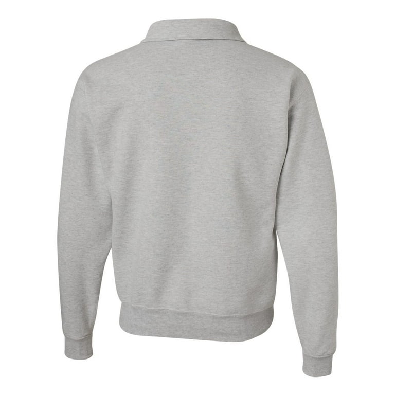 JERZEES Super Sweats NuBlend Quarter Zip Cadet Collar Sweatshirt Walmart