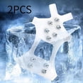 thumbnail image 1 of Crampones para zapatos para nieve y hielo, cubiertas para zapatos de regalo, tacos de tracción para nieve, tacos para hielo para trotar, Montañismo al, 1 of 8