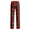 thumbnail image 5 of Hearthz Christmas Pajama Pants Mens Drawstring Elastic Waist Lounge Pants for Men Funny Print Wide Leg Sleep Pants for Men, 5 of 5
