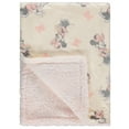 thumbnail image 2 of Disney Baby Blanket, Plush Mink & Sherpa Throw, Ultra-Soft Newborn & Infant Blanket, 30” x 40” – Minnie Mouse, 2 of 7