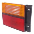 thumbnail image 2 of For Volkswagen Jetta 1993 94 95 96 97 1998 Tail Light Driver Side | Inner | Red/Amber Lens | GL/GLS Model | Chrome | Replacement For VW2800112 | 1HM945107, 441-1302L-UQ, 2 of 5