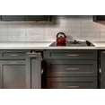 thumbnail image 6 of Goo-Ki 6 Pack 3.8"(96mm) Hole Center Dark Champagne Bronze Cabinet Pulls, Modern Drawer Handle,Cabinet Hardware, 6 of 6