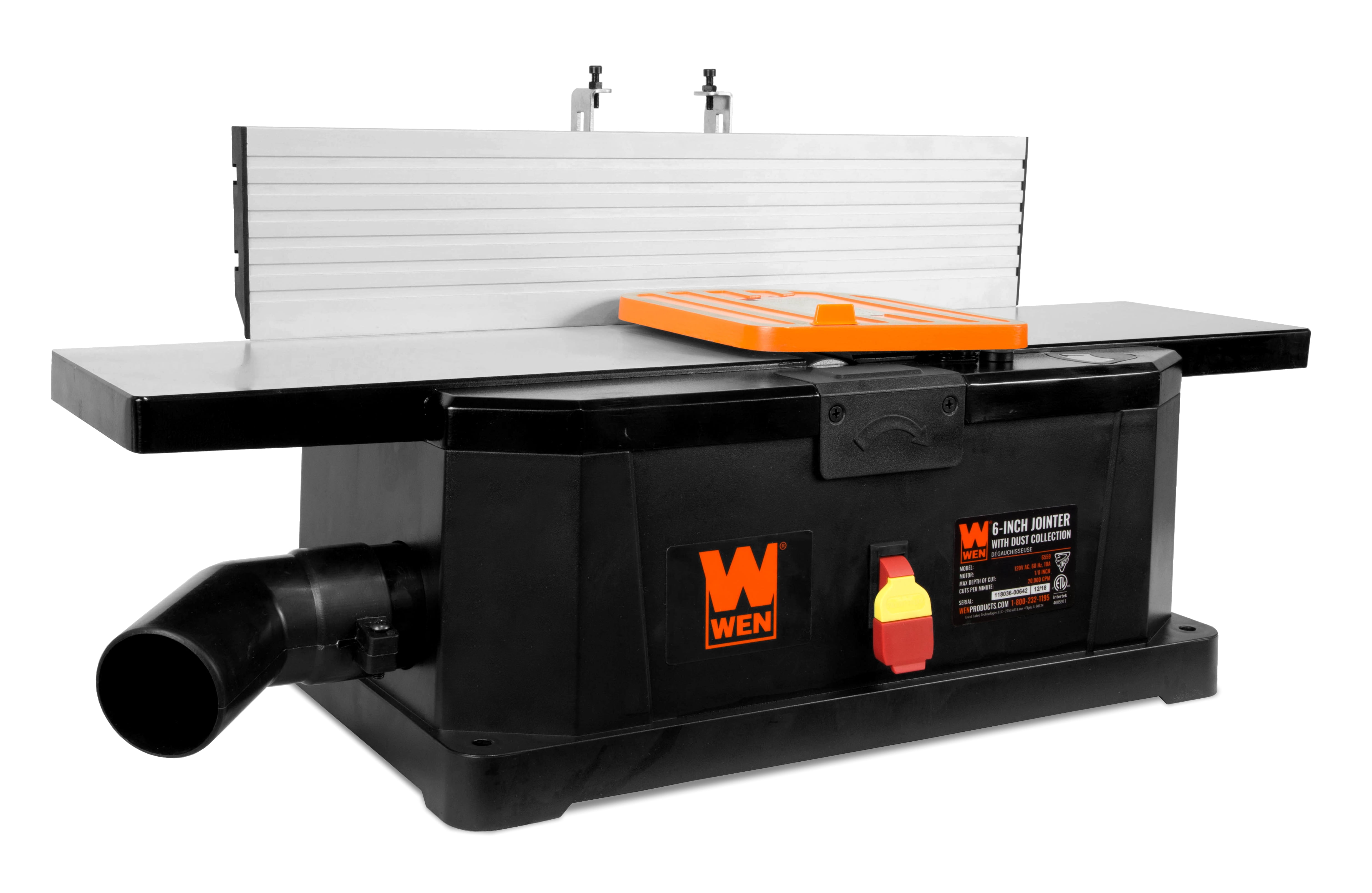 6-Inch 10-Amp Corded Benchtop Jointer 