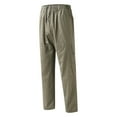 thumbnail image 5 of ZZHZGZ Sweatpants for Men Canvas Pants, Regular Fit, Performance Stretch, Utility Pocket & Loop, Grey, 34X30 Xxxxxl, 5 of 9