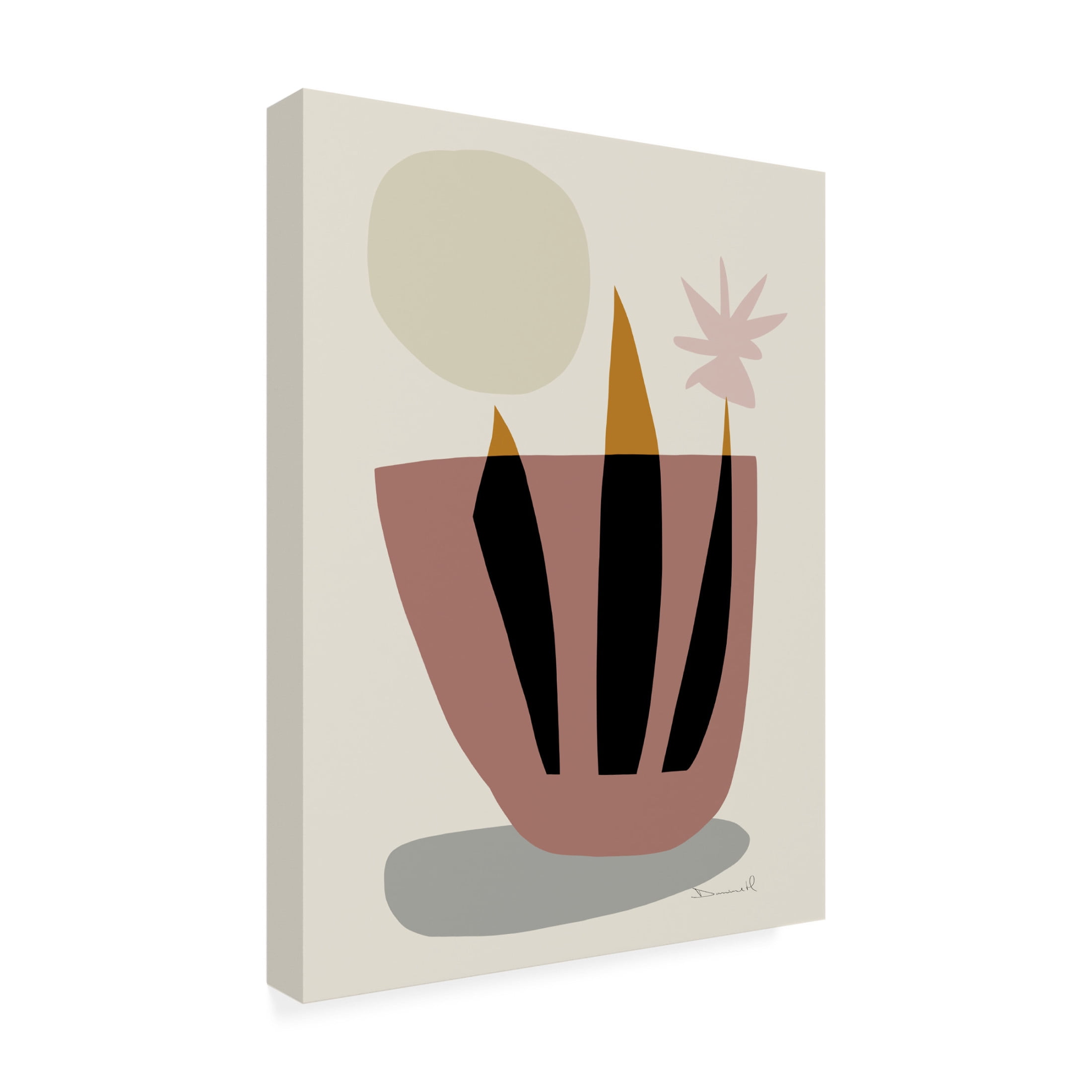 Trademark Fine Art Dan Hobday  Plant Cutting Canvas Wall Art