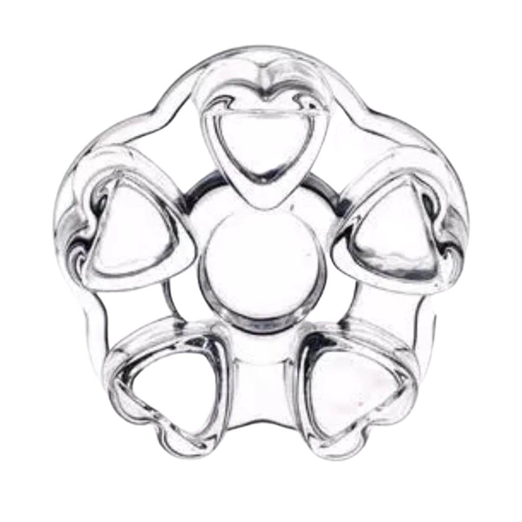 Clear Teapot Warmer Insulation Base Heart Shape Teapot Holder Teapot