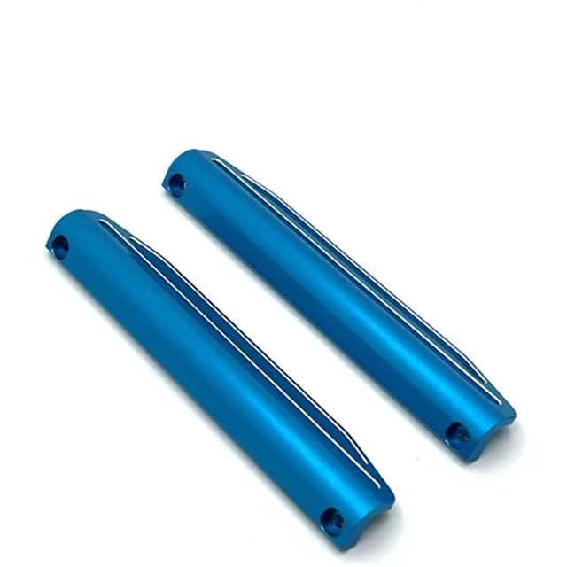 Kit DIY de eje de Portal trasero delantero Bewildely aleación de aluminio para 1/10 MJX 10208 RC TYPE18