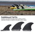 thumbnail image 4 of PaddleBoard Fin, Seamless Fit Stable Honeycomb Fiberglass PaddleBoard Replacement Fin  for Surfing, 4 of 7