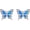 Butterfly-Opal, variant on Anchor Stud Earrings for Women 925 Sterling Silver Opal Anchor Earrings Stud Summer Beach Ocean Jewelry Gifts for Women Mom Her