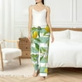 thumbnail image 4 of Disketp Lemon for Women's Pajama Pants - Ultra Soft Fleece Sleep and Lounge Pants (Size: S-3XL)-Medium, 4 of 6