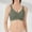 Army Green, variant on TIANZEN Women's Thin Seamless Breathable And Comfortable Push Up Bra Without Underwire And Soft Support Women Bras plus Size Front Closure Womens Bras plus Size Womens Bras Comfortable Packs