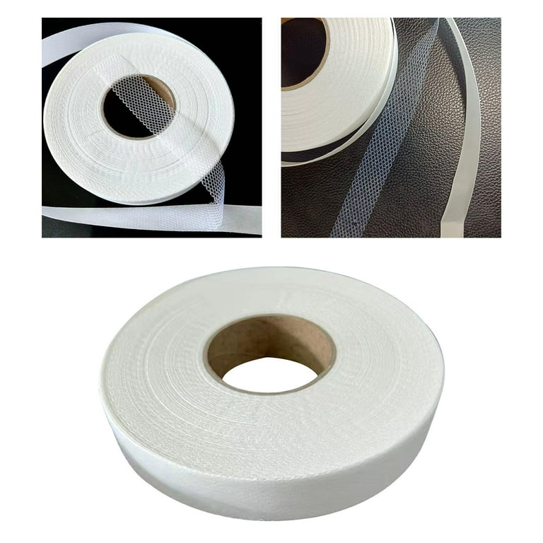 2rolls PA DIY Craft Double Sided Curtain Hemming Tape No Sewing Iron On 2cm