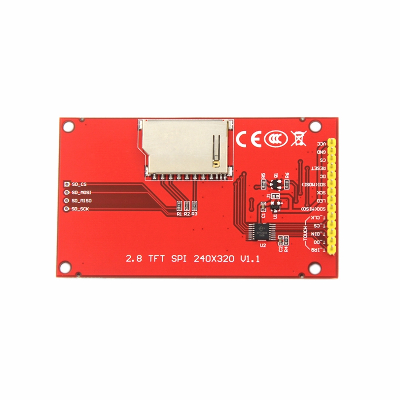 2.8 inch spi tft lcd ili9341 factory