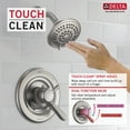 thumbnail image 4 of Delta Lahara Monitor® 17 Series Tub & Shower Trim in Stainless T17438-SS, 4 of 4