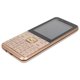 thumbnail image 4 of V6 2G Unlocked Button Senior Cell Phone 2.8in HD Screen Four Cards Four Standbys Cellphone for Elderly and Kids 100?240VGold EU Plug, 4 of 5