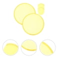 thumbnail image 2 of Miangastore Portable Folding Fan Yellow Fabrics 2Pcs Cooling Function, 2 of 8