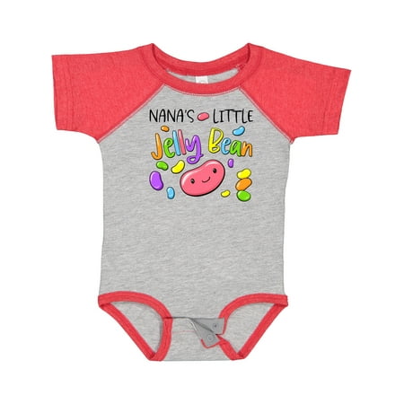 

Inktastic Nana s Little Jellybean Cute Easter Candy Boys or Girls Baby Bodysuit