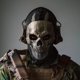 thumbnail image 2 of Máscara de Fantasma para Halloween Call of Duty Warzone 2 Esqueleto No.3, 2 of 7