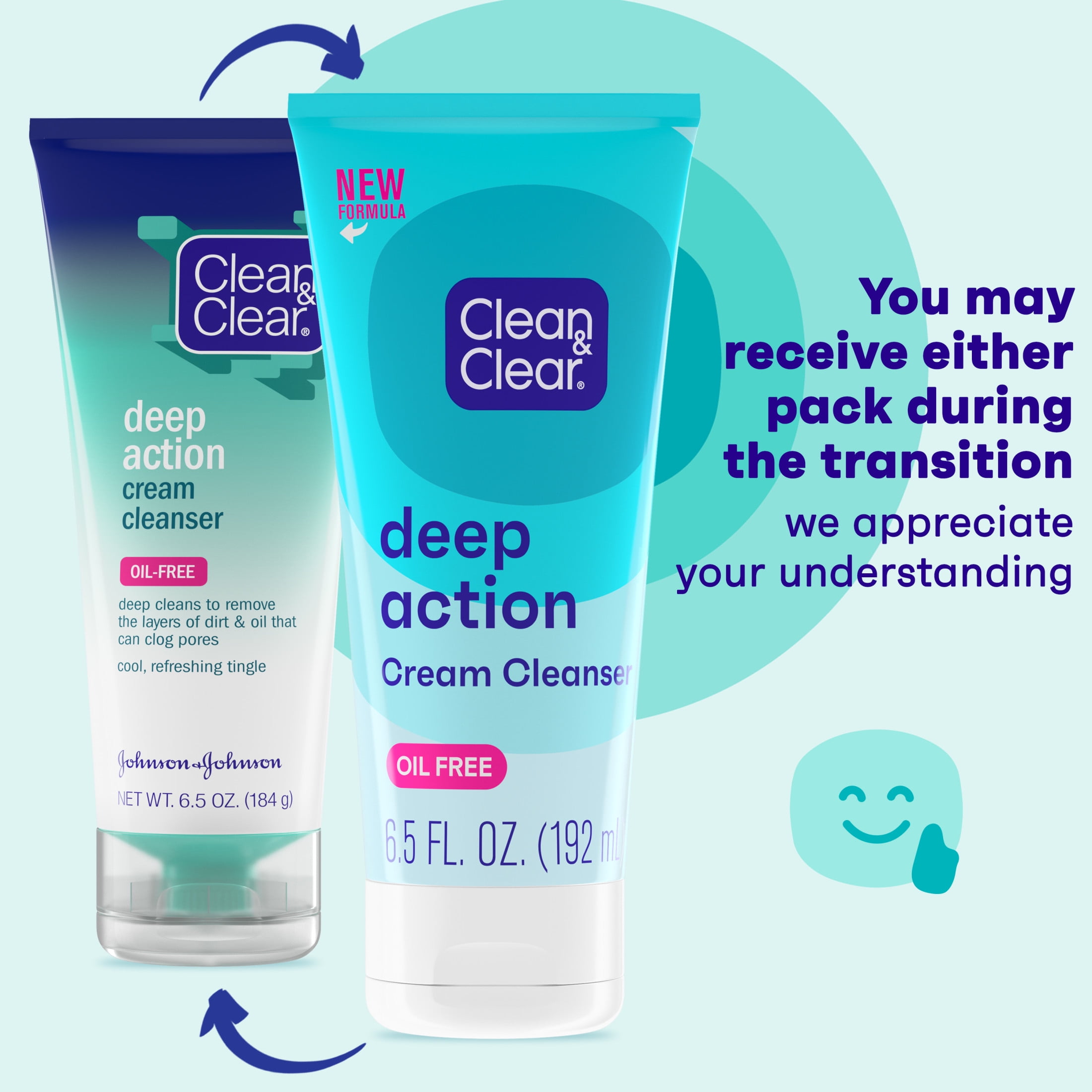 Clean & Clear Deep Action Make-up Remover Milk, feel22