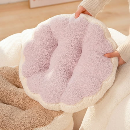 

Nilvkv Solid Chair Cushion Super Soft Plush Comfortable and Breathable Seat Cushion Easy to Carry Suitable for Kitchen Dining Room Living Room Bedroom