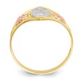 thumbnail image 2 of 10k Two Tone Gold Our Lady Of Guadalupe Ring Religious, 2 of 9